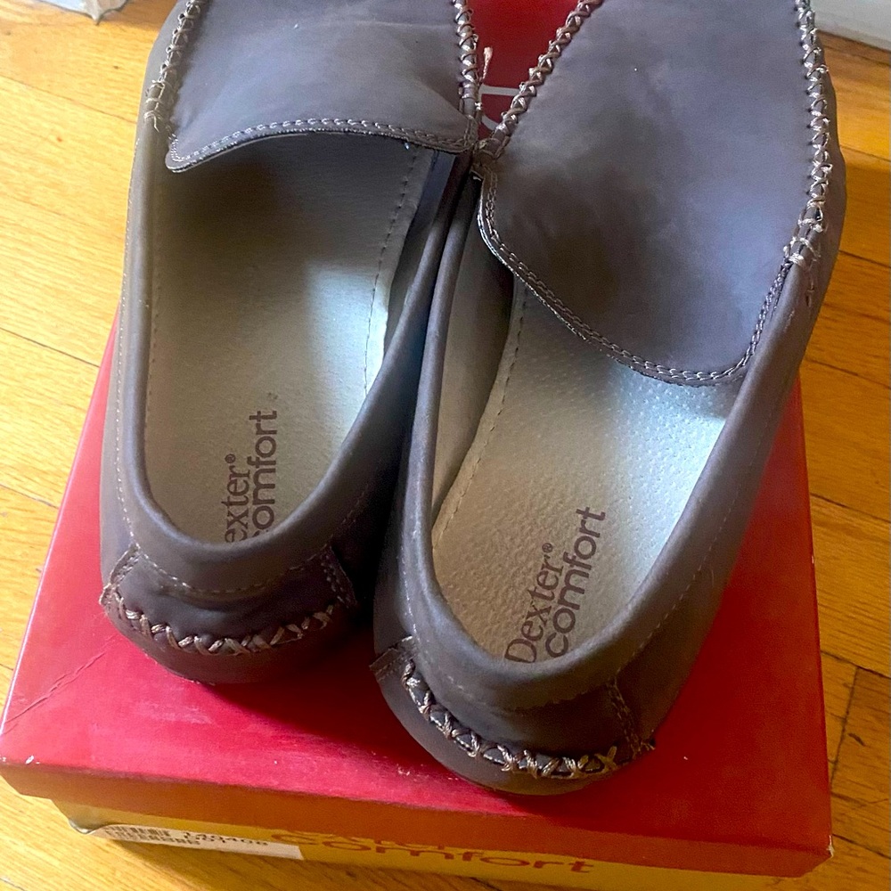 Mens brown Dexter brand size 8 loafer - Picture 2 of 2